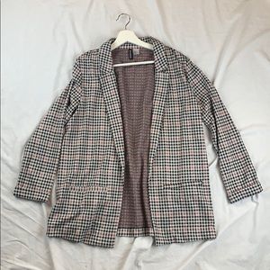 H&M Blazer Jacket Checker